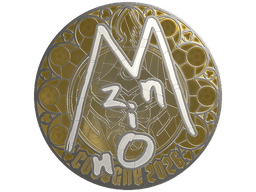 Sticker | mzinho (Foil) | Cologne 2026