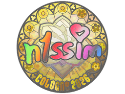Sticker | n1ssim (Holo) | Cologne 2026