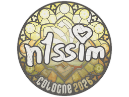 Sticker | n1ssim | Cologne 2026