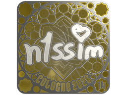 Sticker | n1ssim (Foil, Ranked) | Cologne 2026