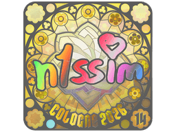 Sticker | n1ssim (Holo, Ranked) | Cologne 2026