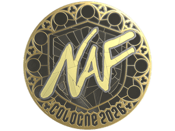 Sticker | NAF (Gold) | Cologne 2026
