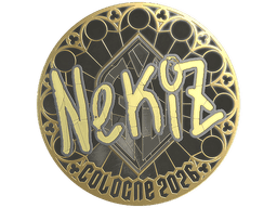 Sticker | NEKiZ (Gold) | Cologne 2026