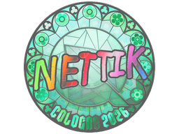 Sticker | nettik (Holo) | Cologne 2026