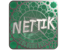 Sticker | nettik (Foil, Ranked) | Cologne 2026