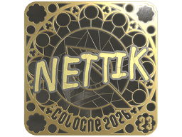 Sticker | nettik (Gold, Ranked) | Cologne 2026