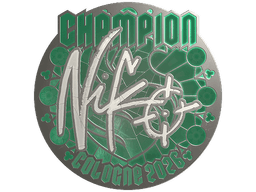 Sticker | NiKo (Foil, Champion) | Cologne 2026