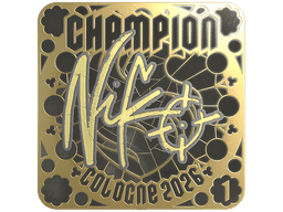 Sticker | NiKo (Gold, Ranked) | Cologne 2026