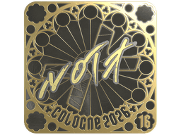 Sticker | nota (Gold, Ranked) | Cologne 2026