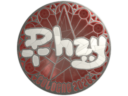 Sticker | phzy (Foil) | Cologne 2026