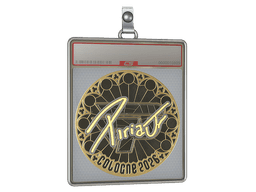 Sticker Slab | piriajr (Gold) | Cologne 2026