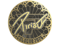 Sticker | piriajr (Gold) | Cologne 2026