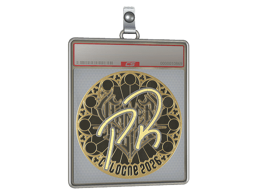 Sticker Slab | PR (Gold) | Budapest 2025