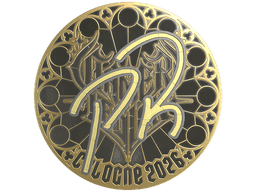 Sticker | PR (Gold) | Cologne 2026