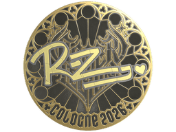 Sticker | REZ (Gold) | Cologne 2026