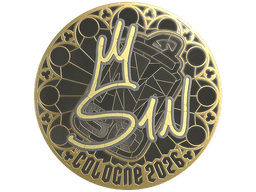 Sticker | s1n (Gold) | Cologne 2026