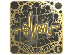 Sticker | S1ren (Gold, Ranked) | Cologne 2026