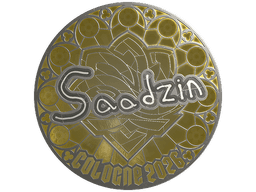 Sticker | saadzin (Foil) | Cologne 2026