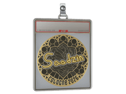 Sticker Slab | saadzin (Gold) | Cologne 2026