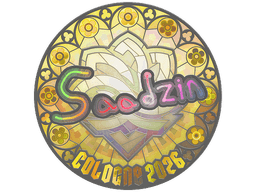 Sticker | saadzin (Holo) | Cologne 2026