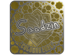 Sticker | saadzin (Foil, Ranked) | Cologne 2026