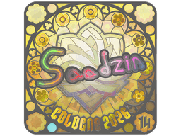 Sticker | saadzin (Holo, Ranked) | Cologne 2026