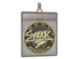 Sticker Slab | SHOCK (Gold) | Cologne 2026