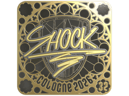 Sticker | SHOCK (Gold, Ranked) | Cologne 2026