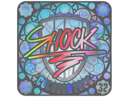 Sticker | SHOCK (Holo, Ranked) | Cologne 2026