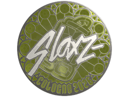 Sticker | slaxz- (Foil) | Cologne 2026