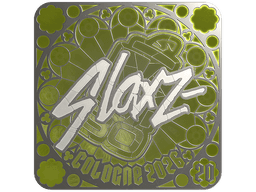 Sticker | slaxz- (Foil, Ranked) | Cologne 2026