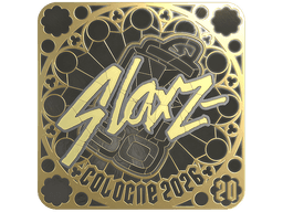 Sticker | slaxz- (Gold, Ranked) | Cologne 2026