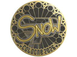 Sticker | snow (Gold) | Cologne 2026
