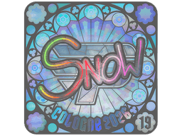 Sticker | snow (Holo, Ranked) | Cologne 2026