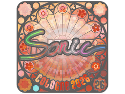 Sticker | Sonic (Holo, Ranked) | Cologne 2026