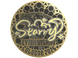 Sticker | Starry (Gold) | Cologne 2026