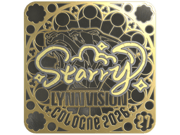 Sticker | Starry (Gold, Ranked) | Cologne 2026