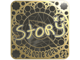 Sticker | story (Gold, Ranked) | Cologne 2026