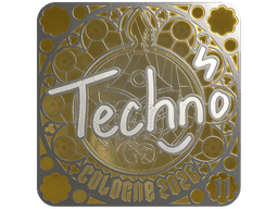 Sticker | Techno4K (Foil, Ranked) | Cologne 2026