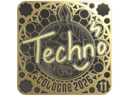 Sticker | Techno4K (Gold, Ranked) | Cologne 2026