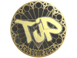 Sticker | TjP (Gold) | Cologne 2026