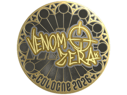 Sticker | venomzera (Gold) | Cologne 2026