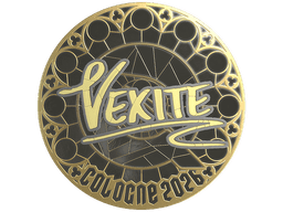 Sticker | vexite (Gold) | Cologne 2026
