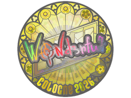 Sticker | w0nderful (Holo) | Cologne 2026