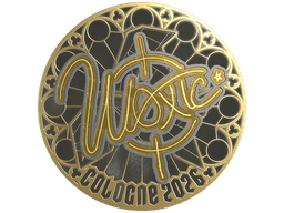 Sticker | woxic (Gold) | Cologne 2026