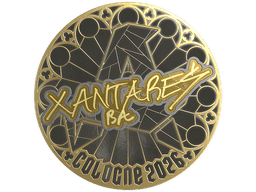 Sticker | XANTARES (Gold) | Cologne 2026