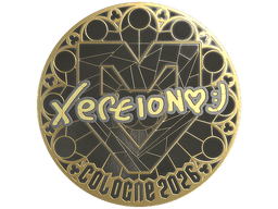 Sticker | xertioN (Gold) | Cologne 2026