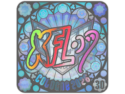 Sticker | xfl0ud (Holo, Ranked) | Cologne 2026