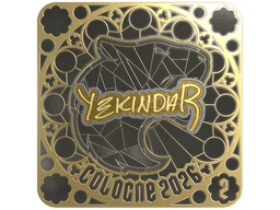 Sticker | YEKINDAR (Gold, Ranked) | Cologne 2026