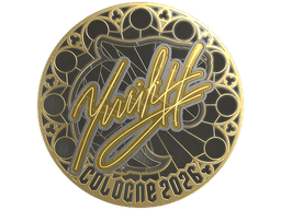 Sticker | yuurih (Gold) | Cologne 2026